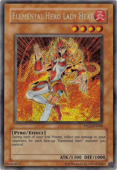 Elemental Hero Lady Heat [PP02-EN008] Secret Rare | The CG Realm