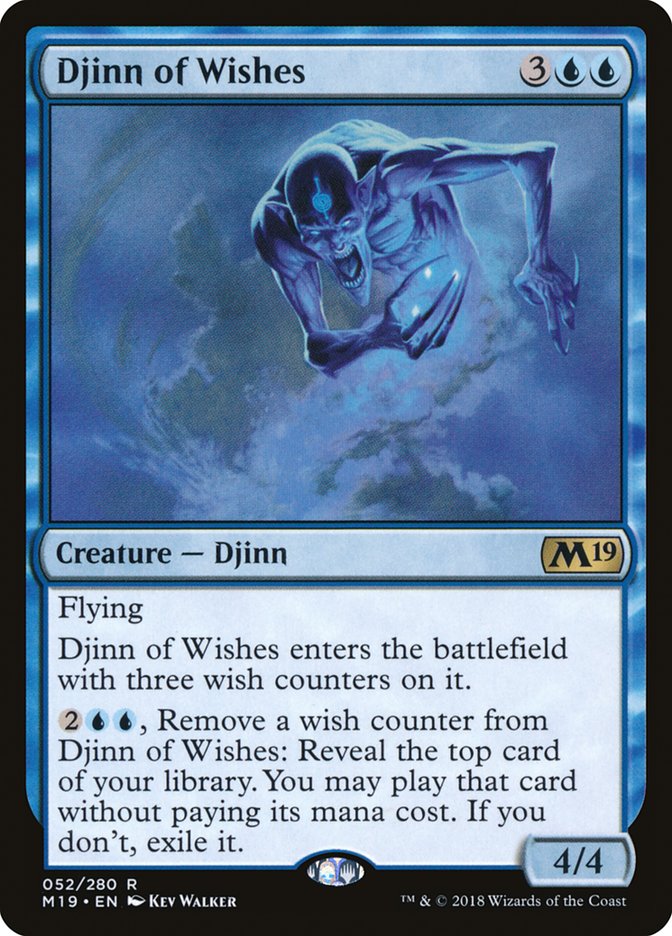 Djinn of Wishes [Core Set 2019] | The CG Realm