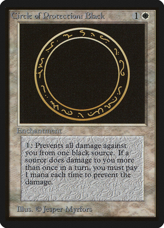 Circle of Protection: Black [Beta Edition] | The CG Realm