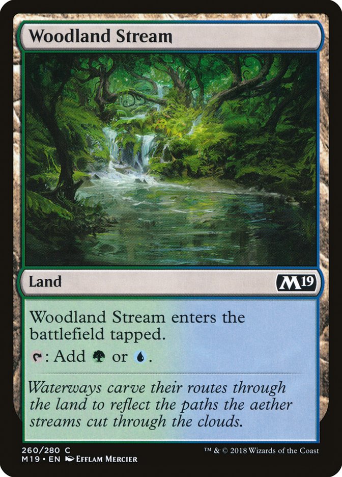 Woodland Stream [Core Set 2019] | The CG Realm