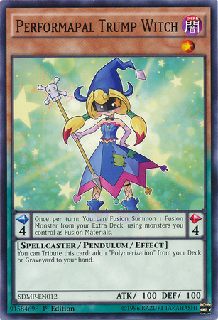 Performapal Trump Witch [SDMP-EN012] Common | The CG Realm