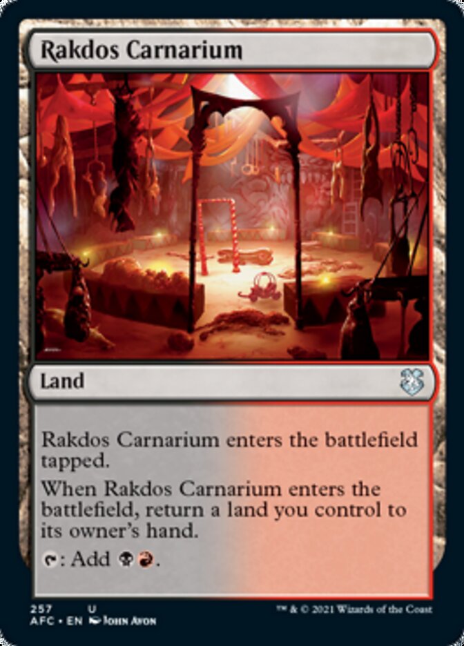 Rakdos Carnarium [Dungeons & Dragons: Adventures in the Forgotten Realms Commander] | The CG Realm