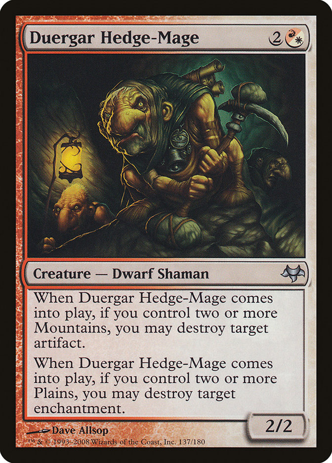 Duergar Hedge-Mage [Eventide] | The CG Realm