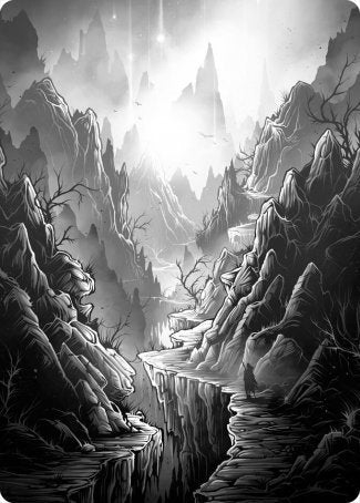 Mountain Art Card [Innistrad: Midnight Hunt Art Series] | The CG Realm