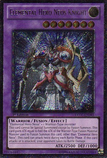 Elemental Hero Neos Knight [EXVC-EN093] Ultimate Rare | The CG Realm
