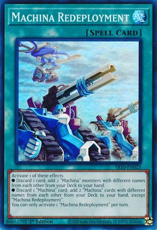 Machina Redeployment [SR10-EN023] Super Rare | The CG Realm