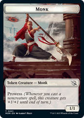 Monk // Phyrexian Hydra (11) Double-Sided Token [March of the Machine Tokens] | The CG Realm