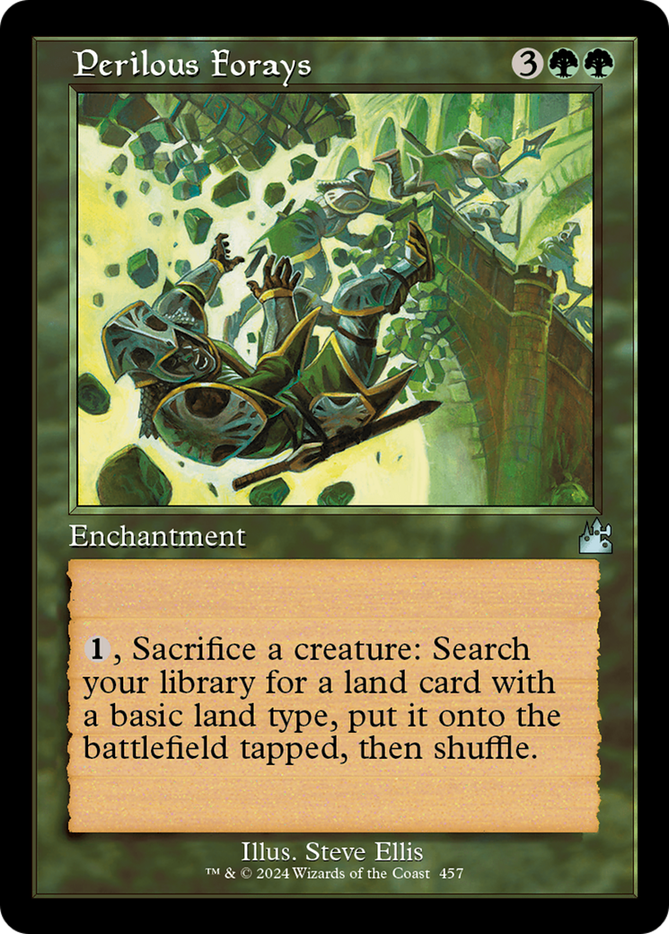 Perilous Forays (Retro) [Ravnica Remastered] | The CG Realm