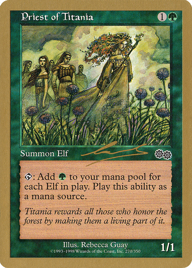 Priest of Titania (Nicolas Labarre) [World Championship Decks 2000] | The CG Realm