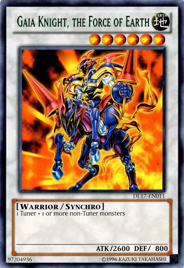Gaia Knight, the Force of Earth (Green) [DL17-EN011] Rare | The CG Realm