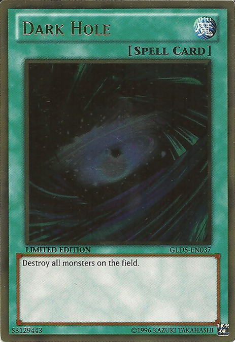 Dark Hole [GLD5-EN037] Gold Rare | The CG Realm