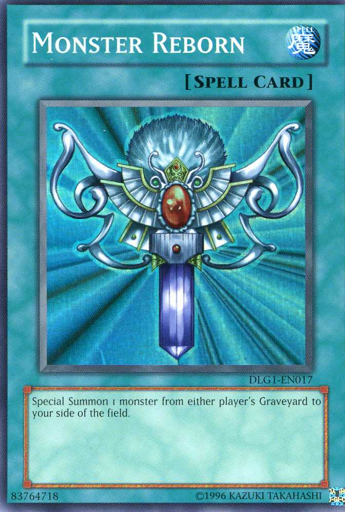 Monster Reborn [DLG1-EN017] Super Rare | The CG Realm