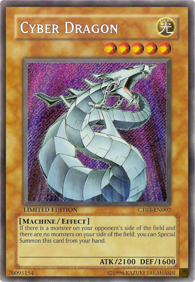 Cyber Dragon [CT03-EN002] Secret Rare | The CG Realm
