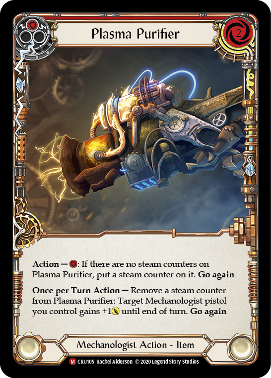 Plasma Purifier [CRU105] (Crucible of War)  1st Edition Rainbow Foil | The CG Realm