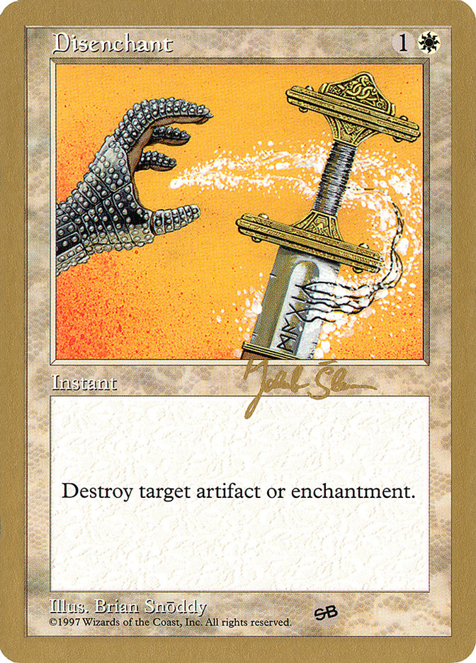 Disenchant (Jakub Slemr) (SB) [World Championship Decks 1997] | The CG Realm