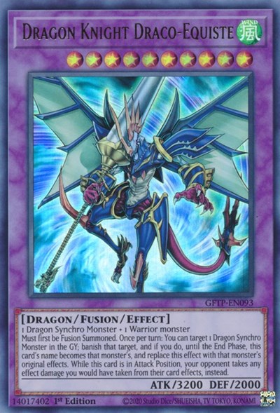 Dragon Knight Draco-Equiste [GFTP-EN093] Ultra Rare | The CG Realm