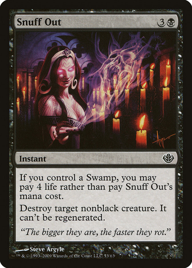 Snuff Out [Duel Decks: Garruk vs. Liliana] | The CG Realm