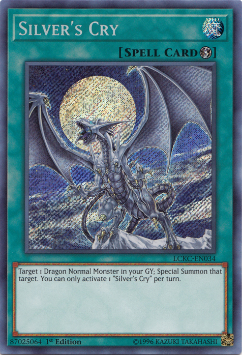 Silver's Cry [LCKC-EN034] Secret Rare | The CG Realm