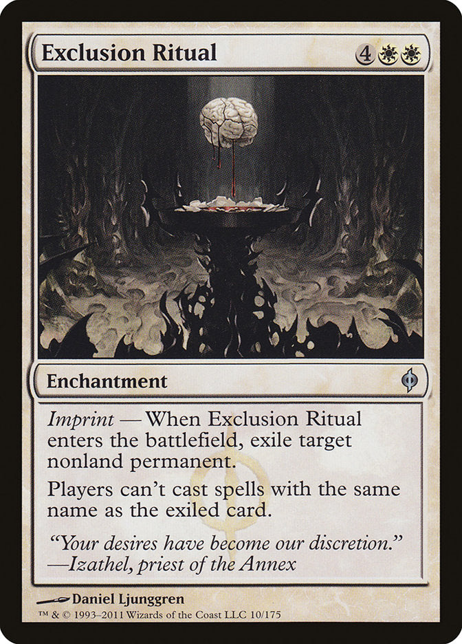 Exclusion Ritual [New Phyrexia] | The CG Realm