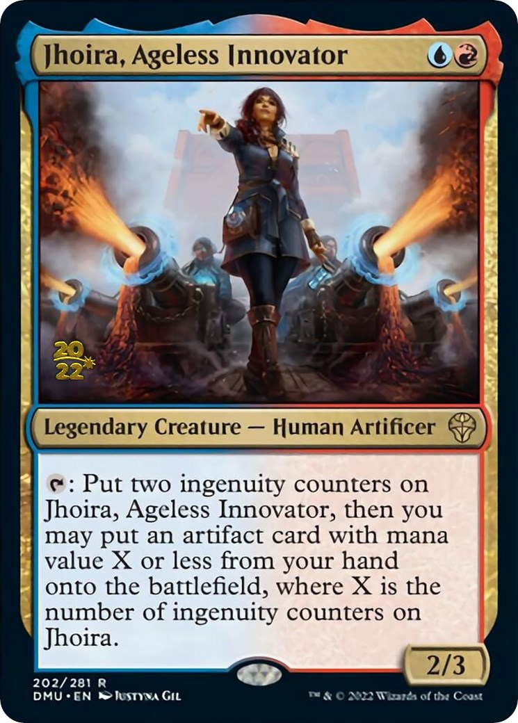 Jhoira, Ageless Innovator [Dominaria United Prerelease Promos] | The CG Realm