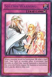 Solemn Warning (Purple) [DL18-EN019]