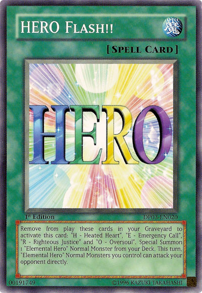 HERO Flash!! [DP03-EN020] Common | The CG Realm