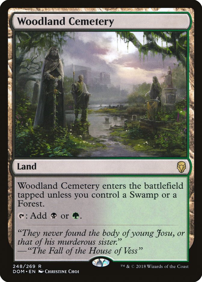Woodland Cemetery [Dominaria] | The CG Realm