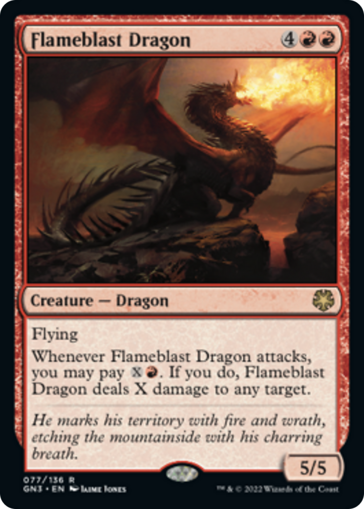 Flameblast Dragon [Game Night: Free-for-All] | The CG Realm