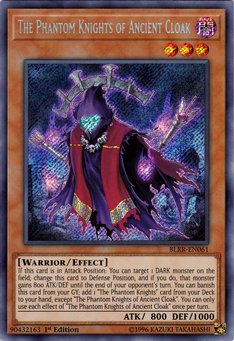 The Phantom Knights of Ancient Cloak [BLRR-EN061] Secret Rare | The CG Realm