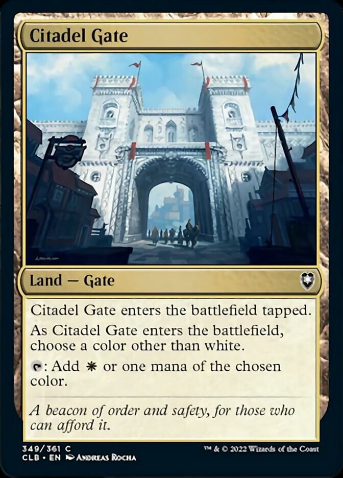 Citadel Gate [Commander Legends: Battle for Baldur's Gate] | The CG Realm