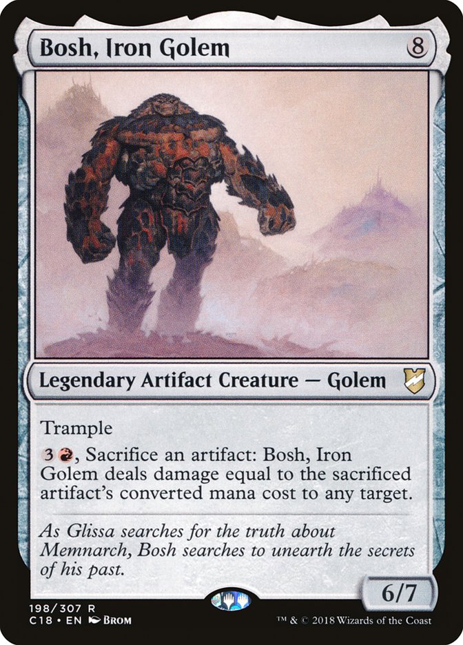 Bosh, Iron Golem [Commander 2018] | The CG Realm