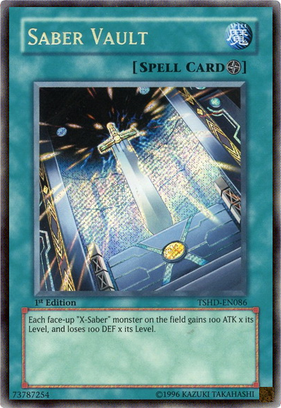 Saber Vault [TSHD-EN086] Secret Rare | The CG Realm