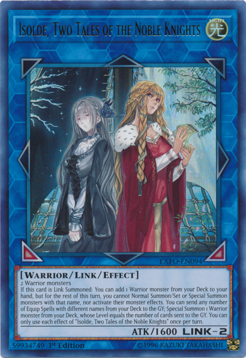Isolde, Two Tales of the Noble Knights [EXFO-EN094] Ultra Rare | The CG Realm