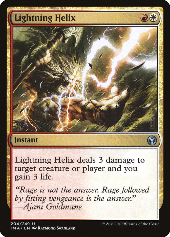 Lightning Helix [Iconic Masters] | The CG Realm