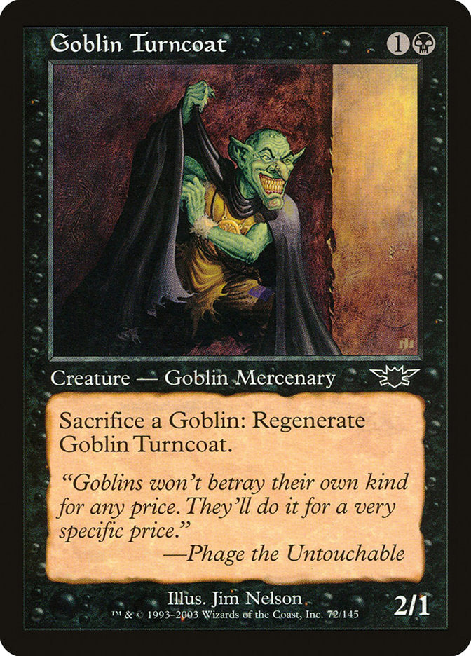 Goblin Turncoat [Legions] | The CG Realm