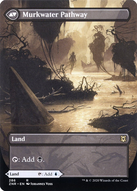 Clearwater Pathway (Borderless) (ZNR-286) - Zendikar Rising: (Showcase)