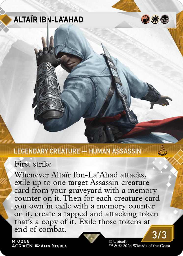 Altair Ibn-La'Ahad (Showcase) (Textured Foil) [Assassin's Creed] | The CG Realm