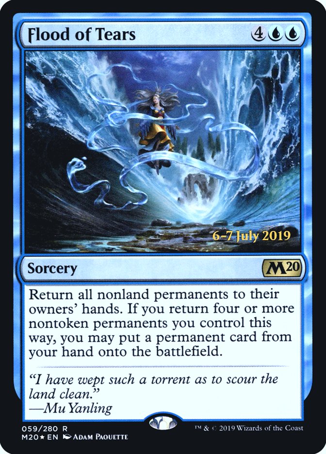 Flood of Tears [Core Set 2020 Prerelease Promos] | The CG Realm
