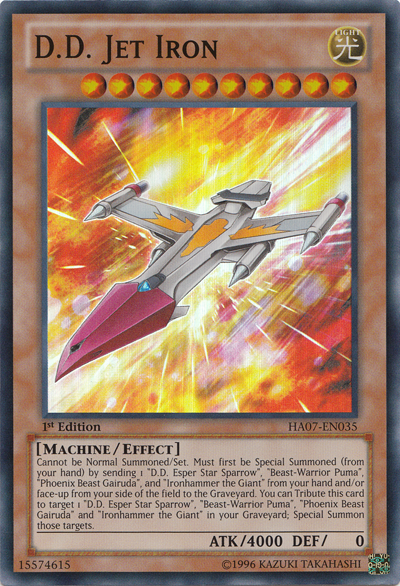 D.D. Jet Iron [HA07-EN035] Super Rare | The CG Realm