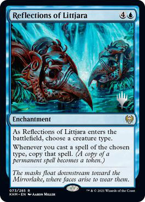 Reflections of Littjara (Promo Pack) [Kaldheim Promos] | The CG Realm