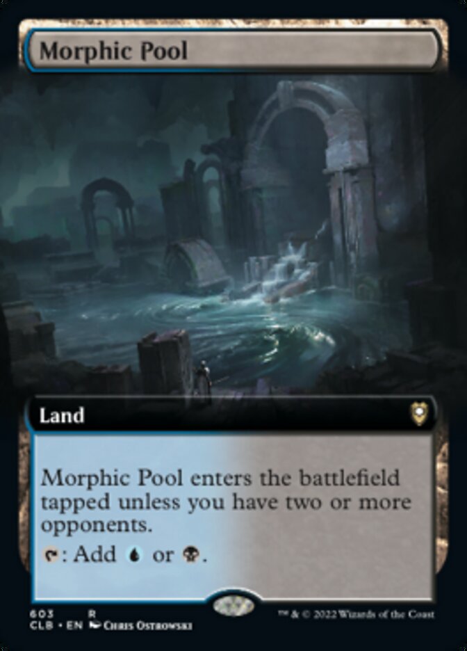 Morphic Pool (Extended Art) [Commander Legends: Battle for Baldur's Gate] | The CG Realm