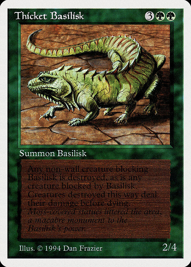 Thicket Basilisk [Summer Magic / Edgar] | The CG Realm