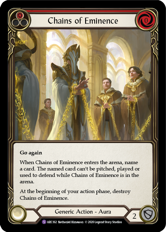 Chains of Eminence [U-ARC162] (Arcane Rising Unlimited)  Unlimited Normal | The CG Realm