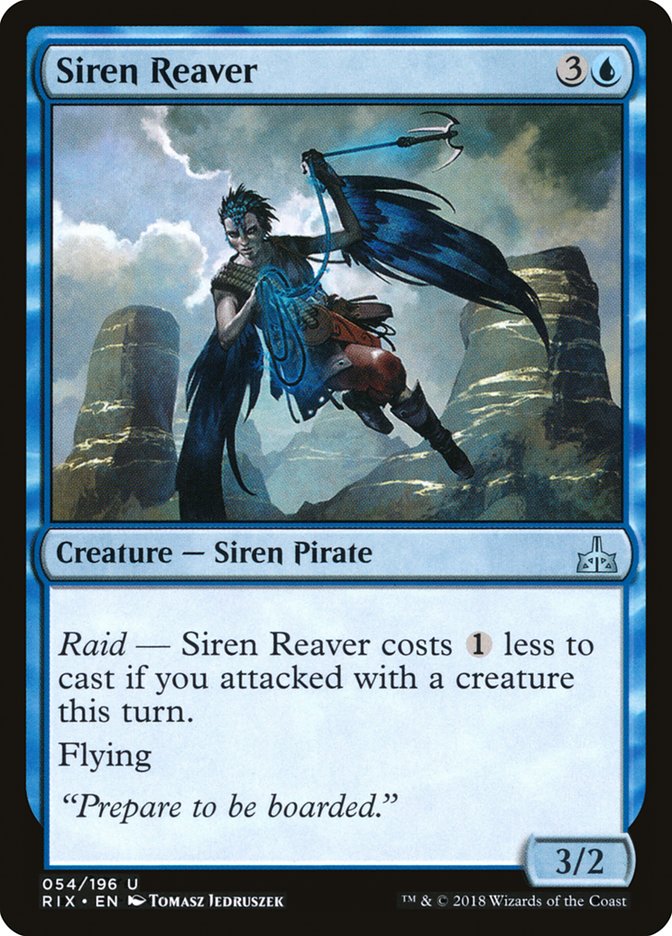 Siren Reaver [Rivals of Ixalan] | The CG Realm