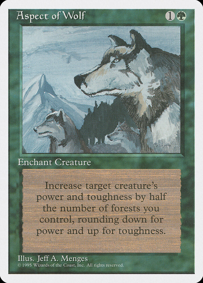 Aspect of Wolf [Fourth Edition] | The CG Realm