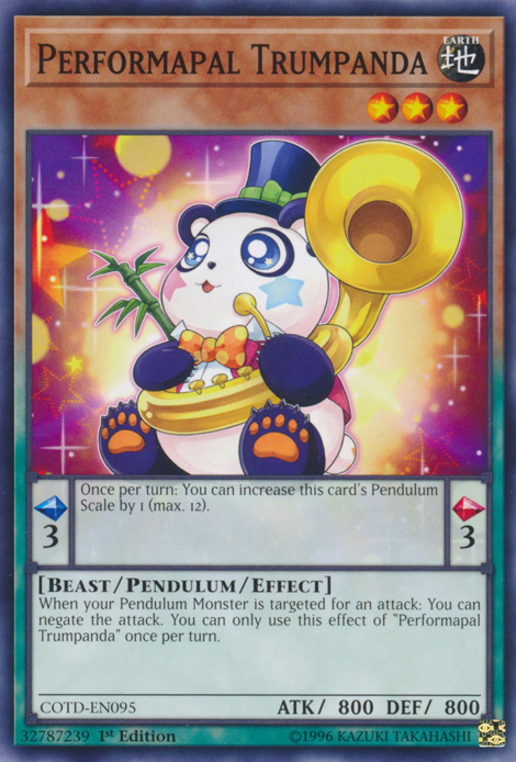 Performapal Trumpanda [COTD-EN095] Common | The CG Realm