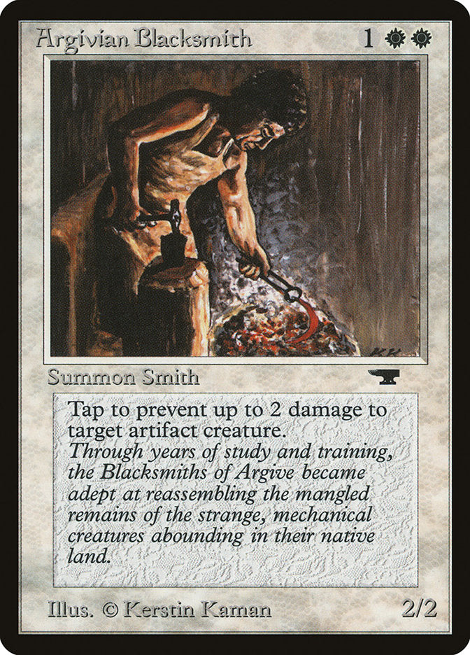 Argivian Blacksmith [Antiquities] | The CG Realm