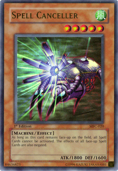 Spell Canceller [MFC-020] Ultra Rare | The CG Realm