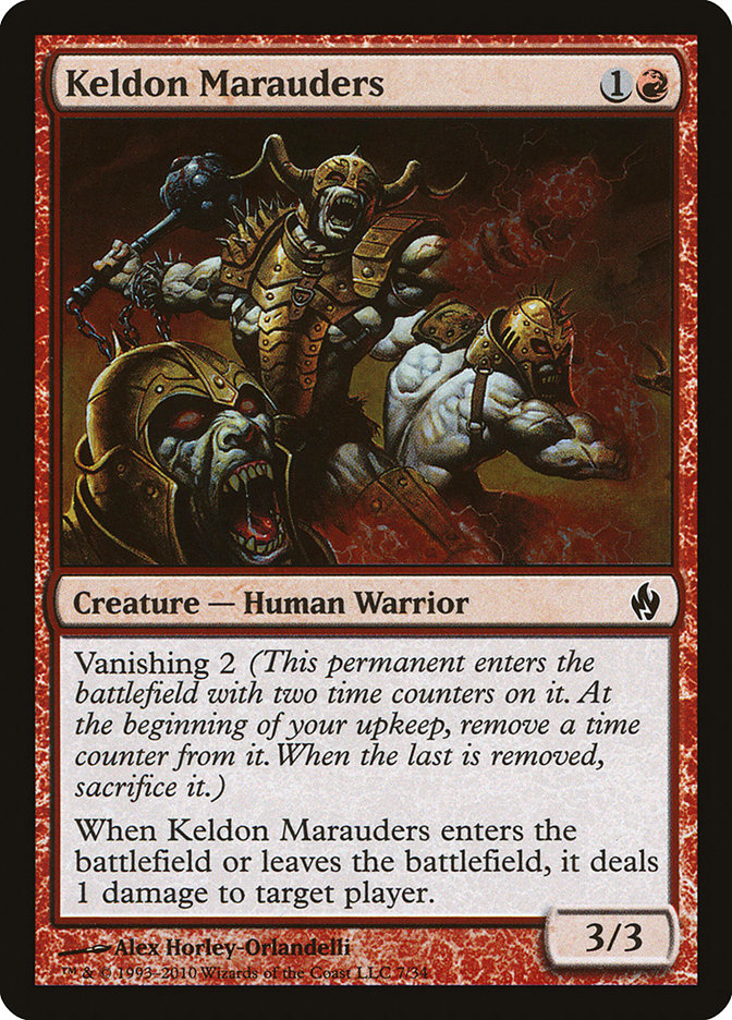 Keldon Marauders [Premium Deck Series: Fire and Lightning] | The CG Realm