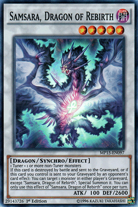 Samsara, Dragon of Rebirth [MP15-EN097] Super Rare | The CG Realm